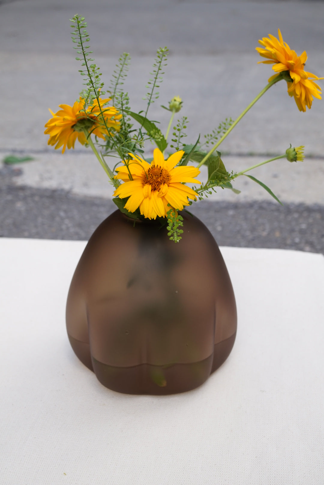 vase FUSION FELINE verre soufflé