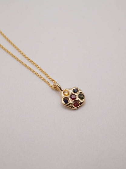 10kt gold OOAK AMAS pendant necklace