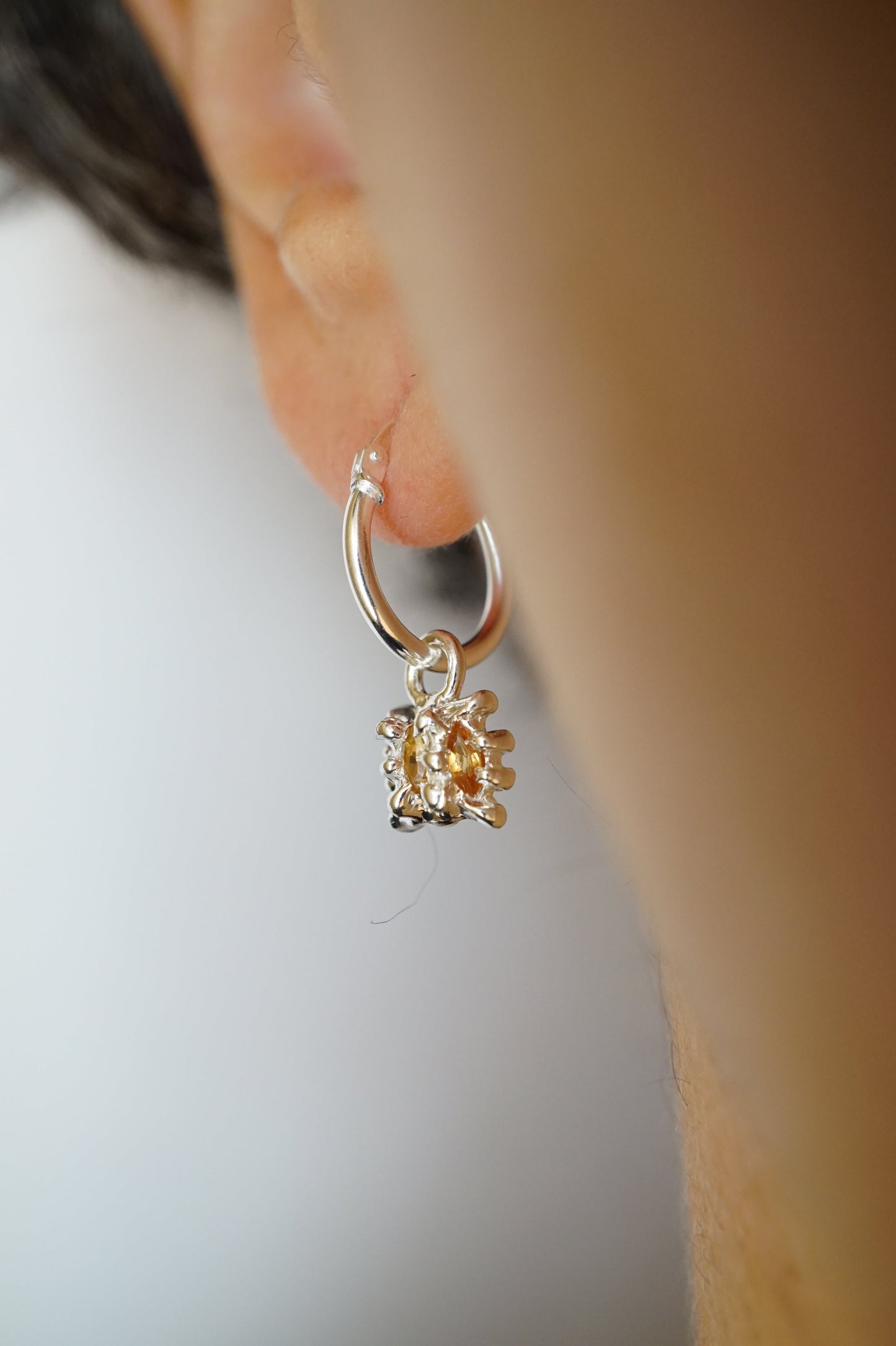 sterling silver VENUS earring