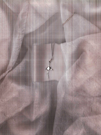 sterling silver SPINULE pendant necklace