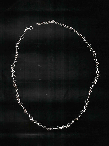 sterling silver TRAMPSTAMP choker necklace