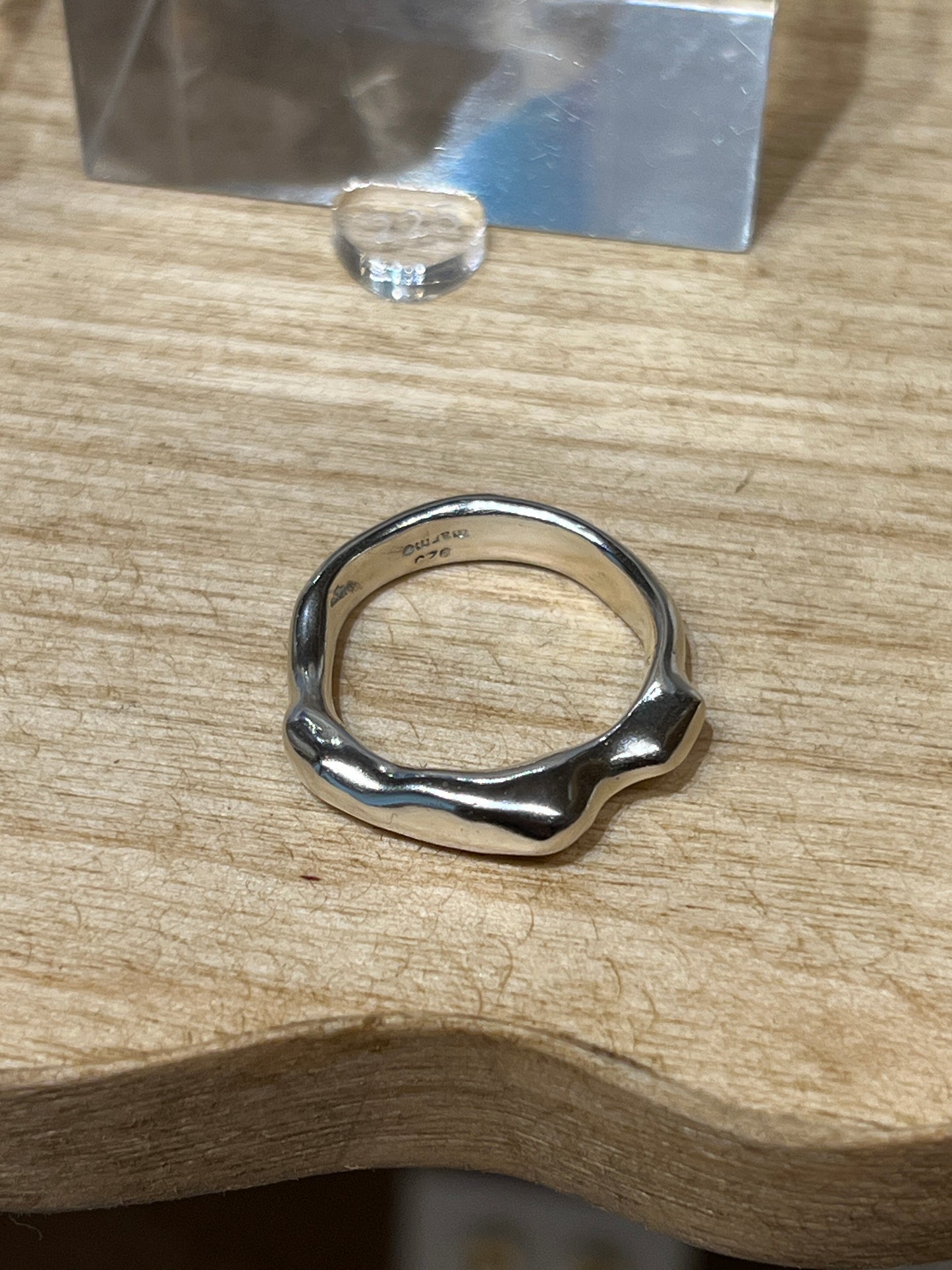 sterling silver OOAK silver rings FONDUE