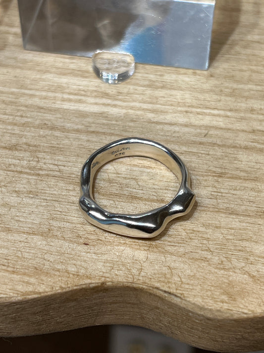 sterling silver OOAK silver rings FONDUE