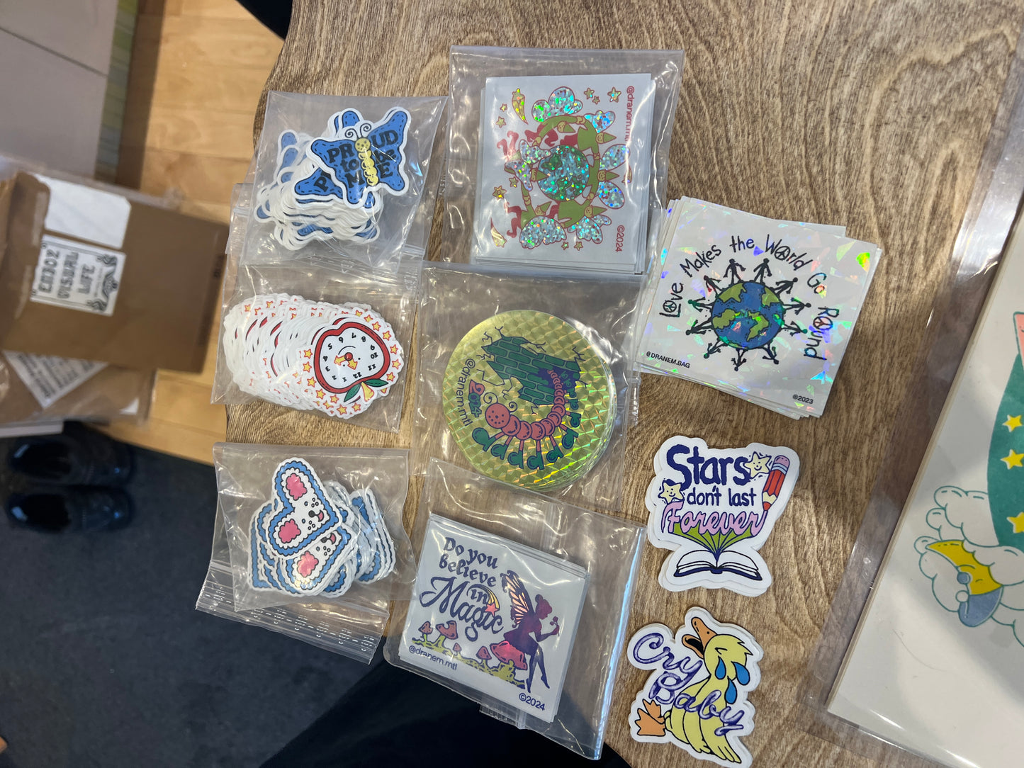 autocollant sticker DRANEM BAG