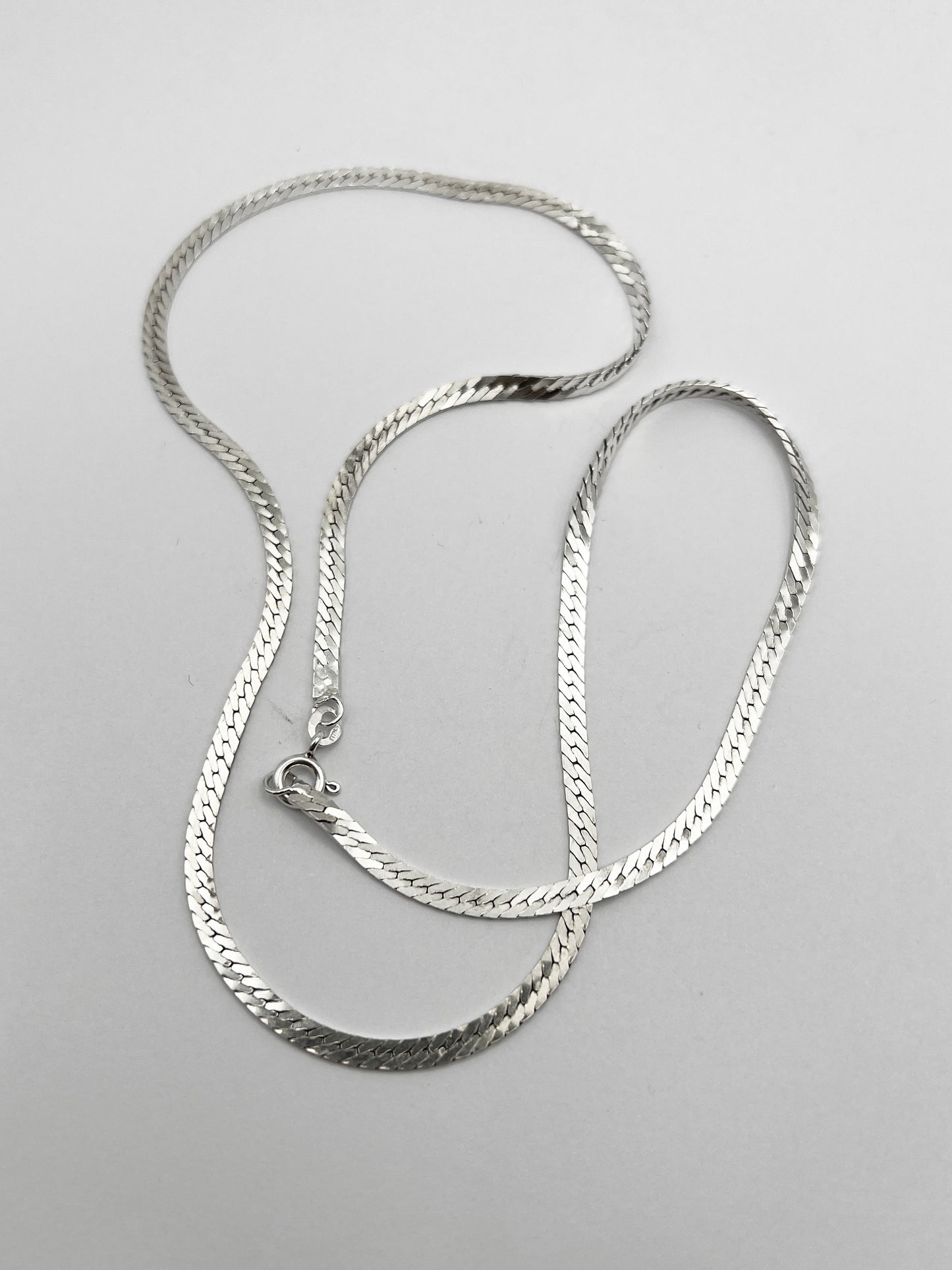 COM021 collier chaîne en argent