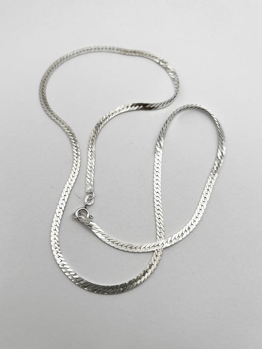 COM021 collier chaîne en argent