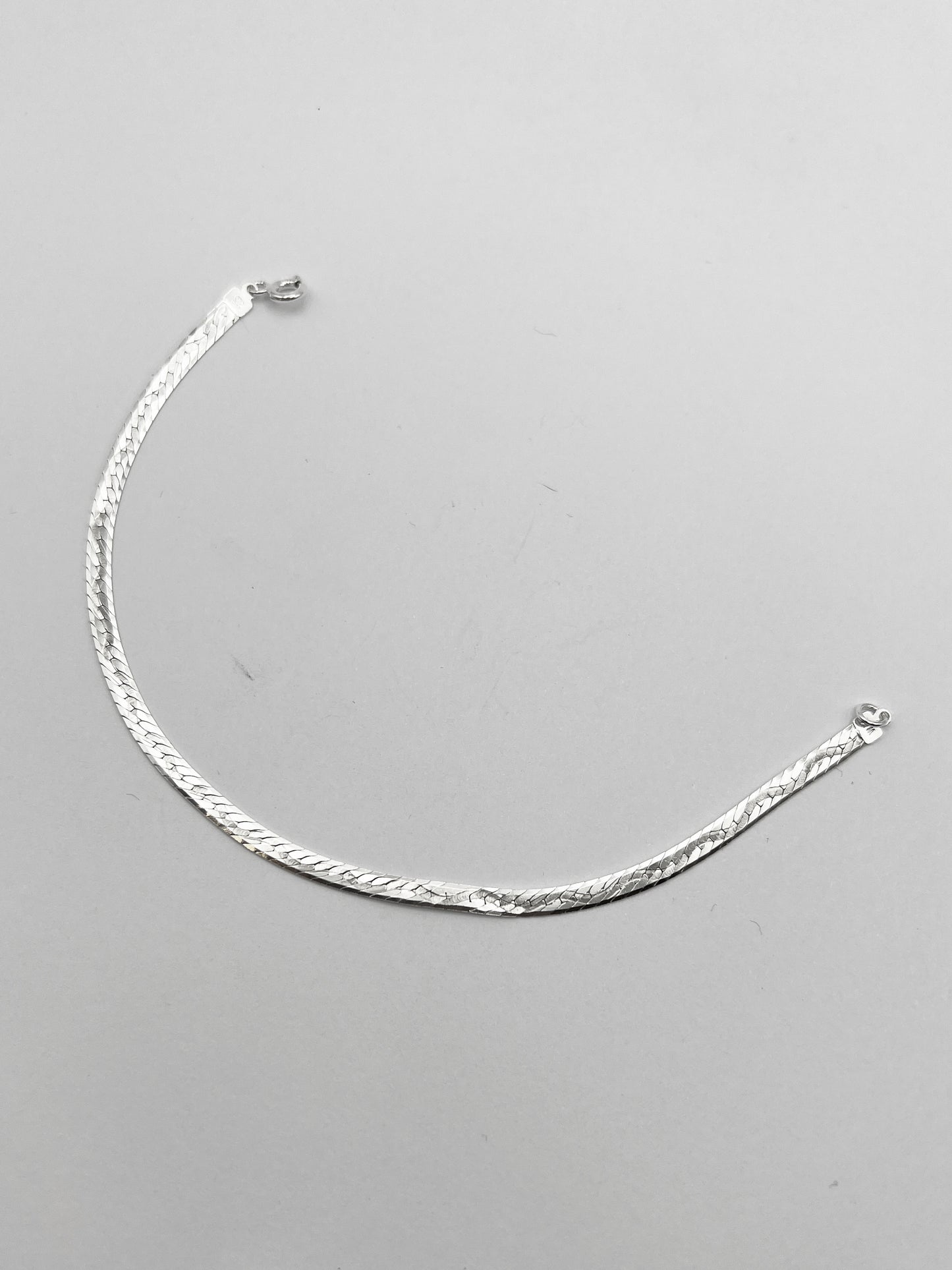 COM020 bracelet chaîne en argent