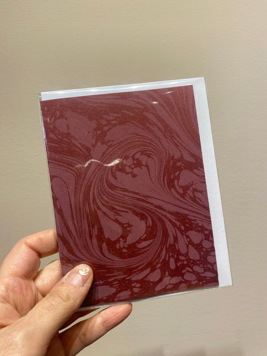 Carte de souhaits - FEUILLES