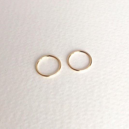 Boucles d'oreilles dormeuses SOFIA - or 14 carats