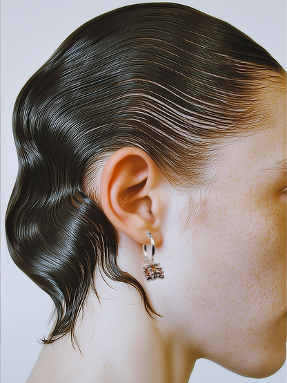 sterling silver VENUS earring