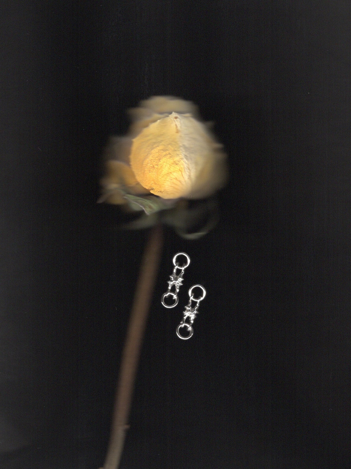 sterling silver MICROC earring